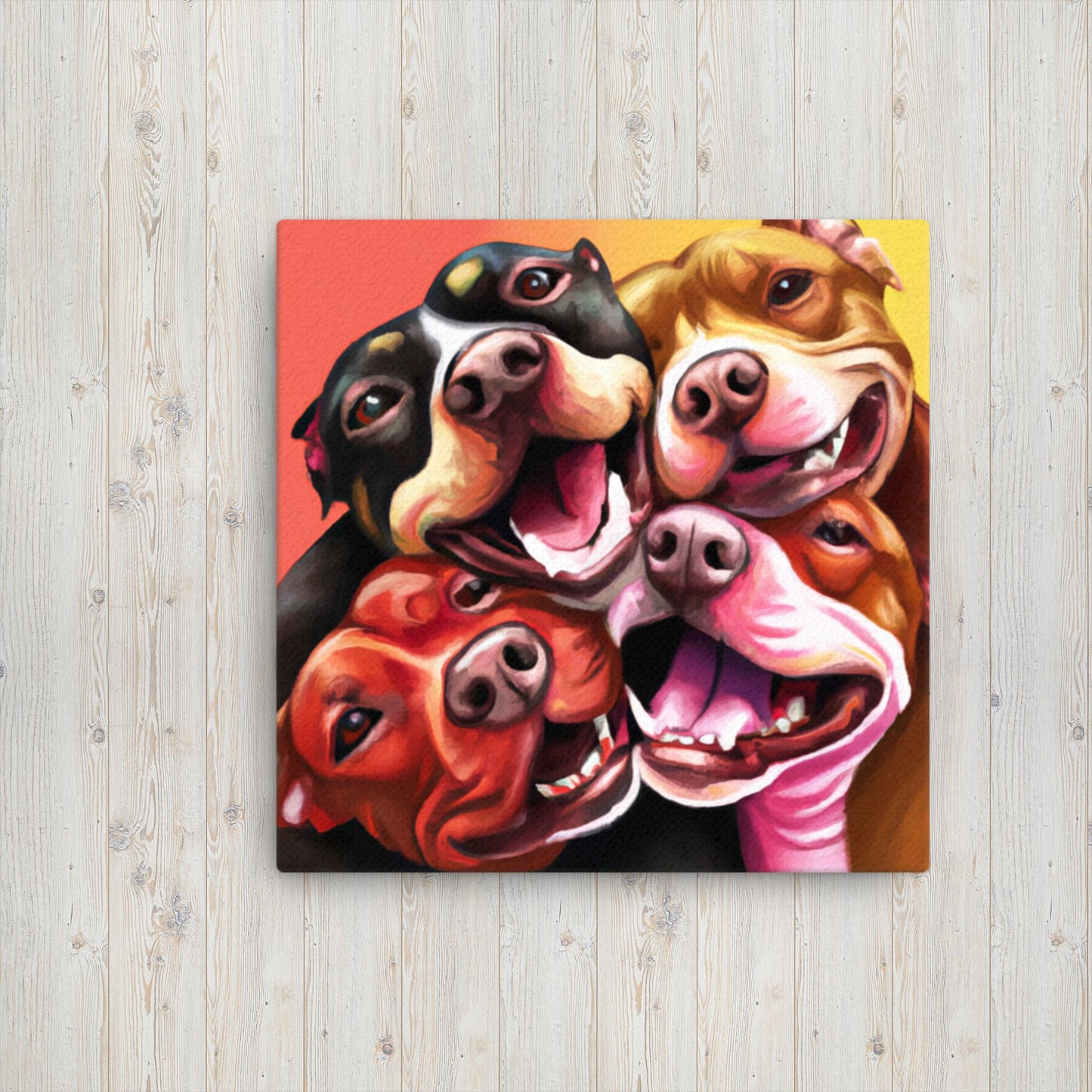 "Together, We Can Make a Difference" - Canvas Art 12"x12"